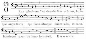 22 Dec O Rex Gentium