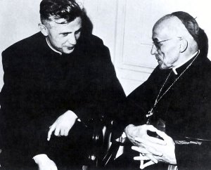 Ratzinger with Frings