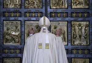 Pope at Holy Door
